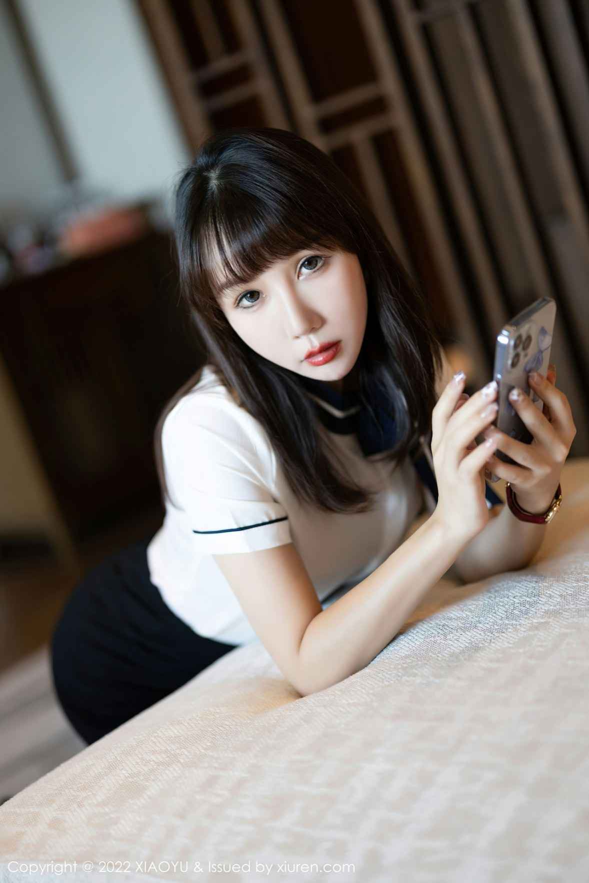 XIAOYU  语画界 Vol.918  波巧酱 制服诱惑性感写真 - 3