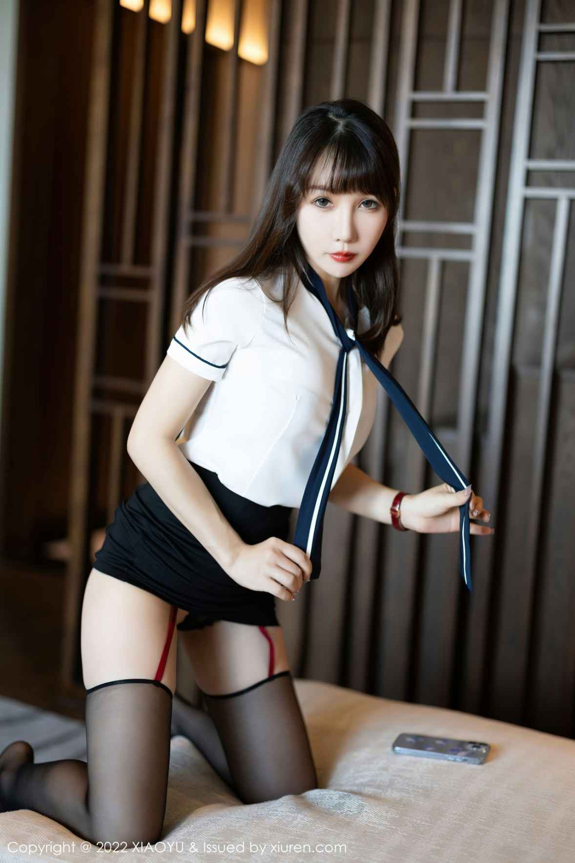 XIAOYU  语画界 Vol.918  波巧酱 制服诱惑性感写真 - 2