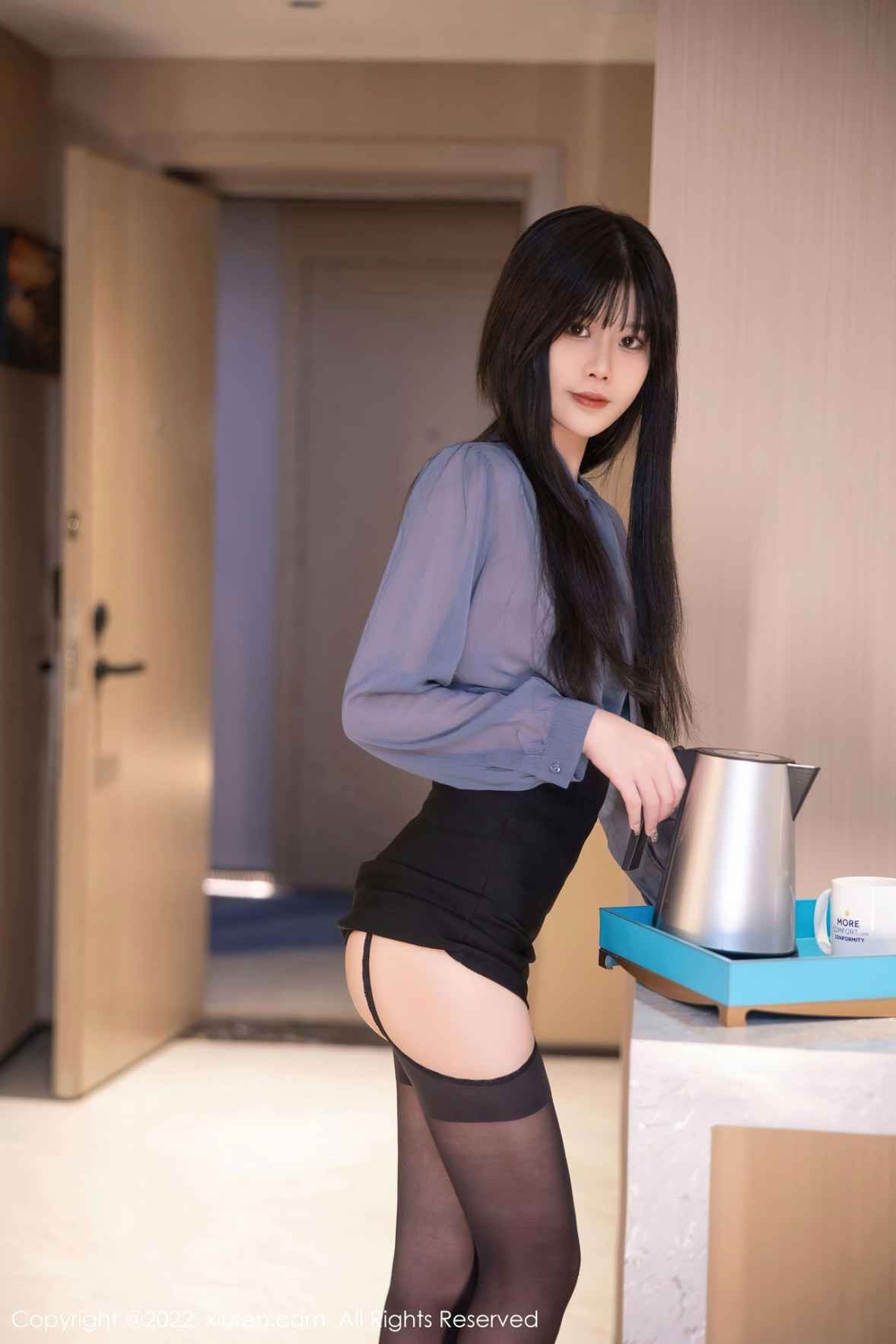 XiuRen 秀人 No.5964 77qiqi 清纯甜美美女性感写真 - 9